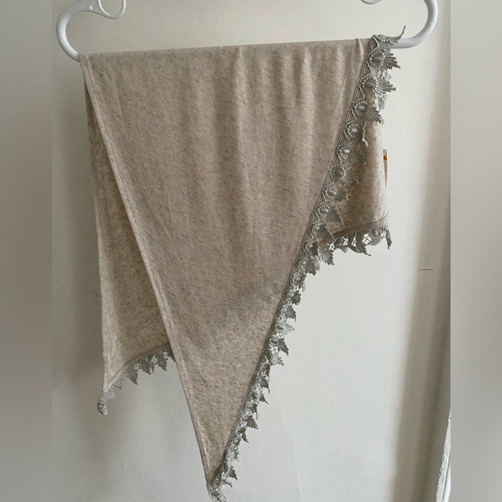 Triangle scarf, bikini cover up